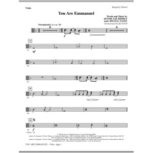 You Are Emmanuel - Cello
