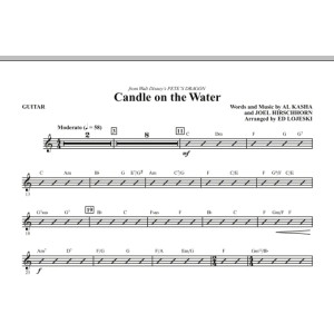 Candle On The Water (aus Pete''s Dragon) (arr. Ed Lojeski) - Gitarre