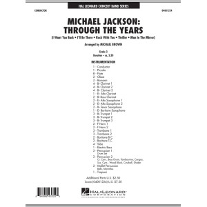 Michael Jackson: Through The Years - Partitur