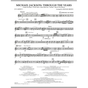 Michael Jackson: Through The Years - Bb Clarinet 3