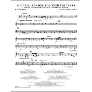 Michael Jackson: Through The Years - Eb Alto Clarinet