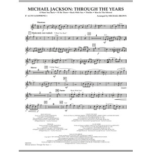Michael Jackson: Through The Years - Eb Alto Saxophone 1