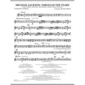 Michael Jackson: Through The Years - Eb Baritone Saxophone