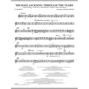 Michael Jackson: Through The Years - Bb Trompete 2