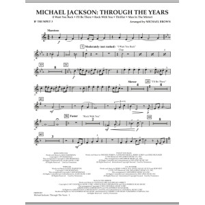 Michael Jackson: Through The Years - Bb Trompete 3