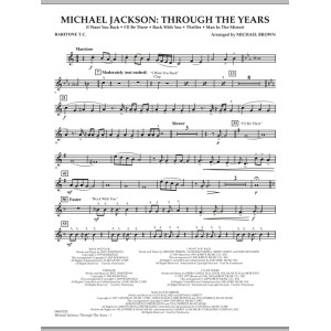 Michael Jackson: Through The Years - Baritone T.C.