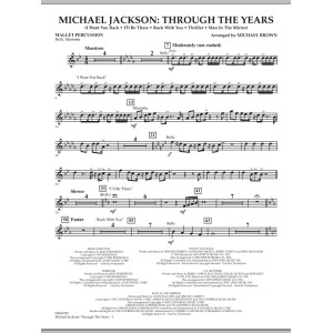 Michael Jackson: Through The Years - Mallet Percussion