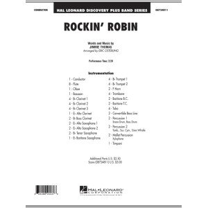 Rockin'' Robin - Dirigierpartitur (Partitur)