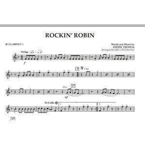 Rockin'' Robin - Bb Klarinette 1
