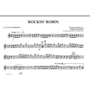 Rockin' Robin - Eb Alto Saxophone 1