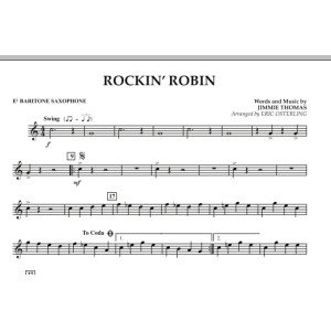 Rockin' Robin - Eb Baritone Saxophone
