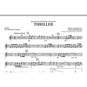 Thriller - Pt.1 - Bb Klarinette/Bb Trompete