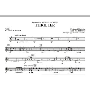 Thriller - Pt.2 - Bb Clarinet/Bb Trumpet