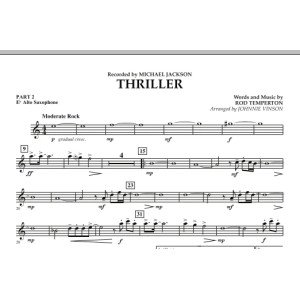 Thriller - Pt.2 - Eb Alto Saxophone
