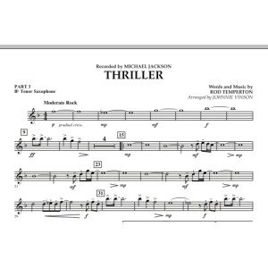 Thriller - Pt.3 - Bb Tenor Saxophone