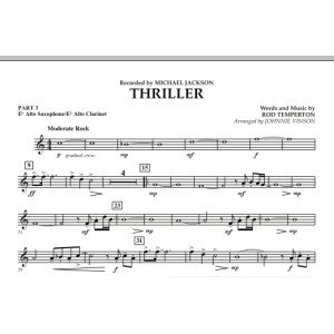 Thriller - Pt.3 - Eb Alto Sax/Alto Clar.