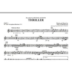 Thriller - Pt.4 - Bb Tenor Sax/Bar. T.C.