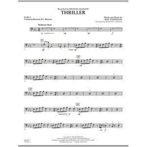 Thriller - Pt.5 - Trombone/Bar. B.C./Bsn.