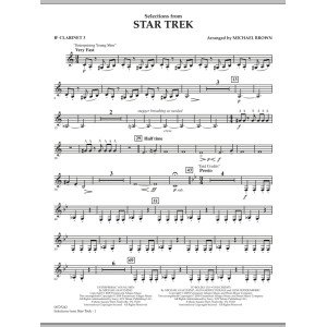 Selections from Star Trek - Bb Clarinet 3