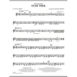 Selections from Star Trek - Eb Alto Clarinet