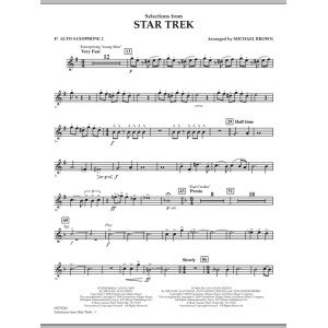 Selections from Star Trek - Eb Alto Saxophone 2