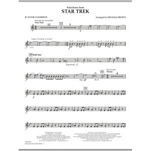 Selections from Star Trek - Bb Tenor Saxophone