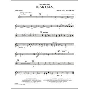 Selections from Star Trek - Bb Trumpet 2