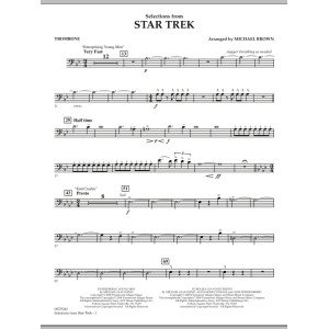 Selections from Star Trek - Trombone
