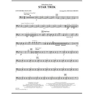 Selections from Star Trek - Convertible Bass Line