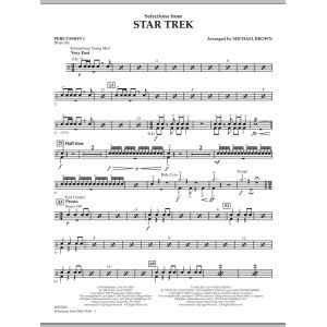 Selections from Star Trek - Percussion 1