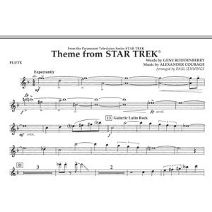 Theme from Star Trek (TV Series) - Flute