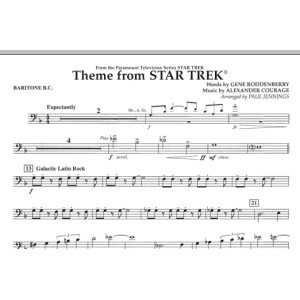 Theme from Star Trek (TV Series) - Baritone B.C.