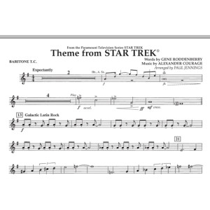 Theme from Star Trek (TV Series) - Baritone T.C.
