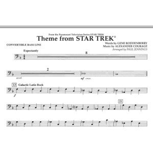 Theme from Star Trek (TV Series) - Convertible Bass Line