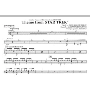 Theme from Star Trek (TV Series) - Percussion 1