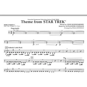 Theme from Star Trek (TV Series) - Percussion 2