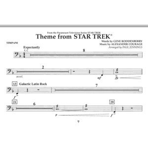 Theme from Star Trek (TV Series) - Timpani