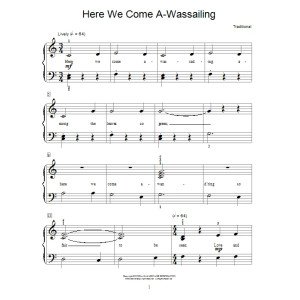 Here We Come A-Wassailing