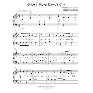 Once In Royal David's City (arr. Phillip Keveren)