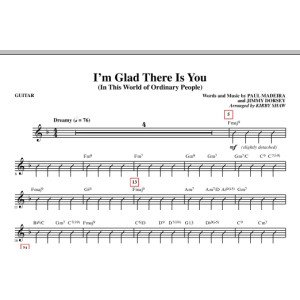 I'm Glad There Is You (In This World of Ordinary People) - Guitar