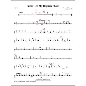 Puttin' On My Ragtime Shoes - Drums