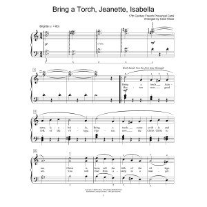 Bring A Torch, Jeannette Isabella