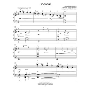 Snowfall (arr. Phillip Keveren)