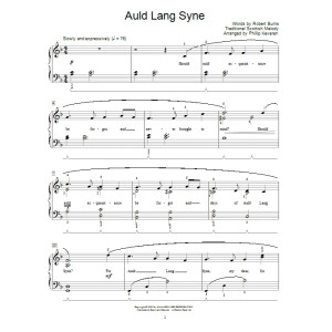 Auld Lang Syne (arr. Phillip Keveren)