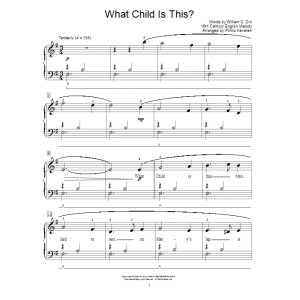 What Child Is This? (arr. Phillip Keveren)
