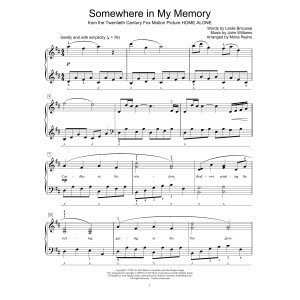 Somewhere In My Memory (arr. Mona Rejino)