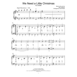 We Need A Little Christmas