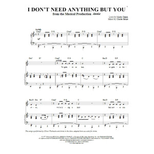 I Don't Need Anything But You