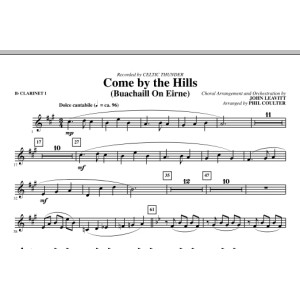 Come By The Hills (Buachaill On Eirne) - Klarinette 1