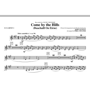 Come By The Hills (Buachaill On Eirne) - Klarinette 2